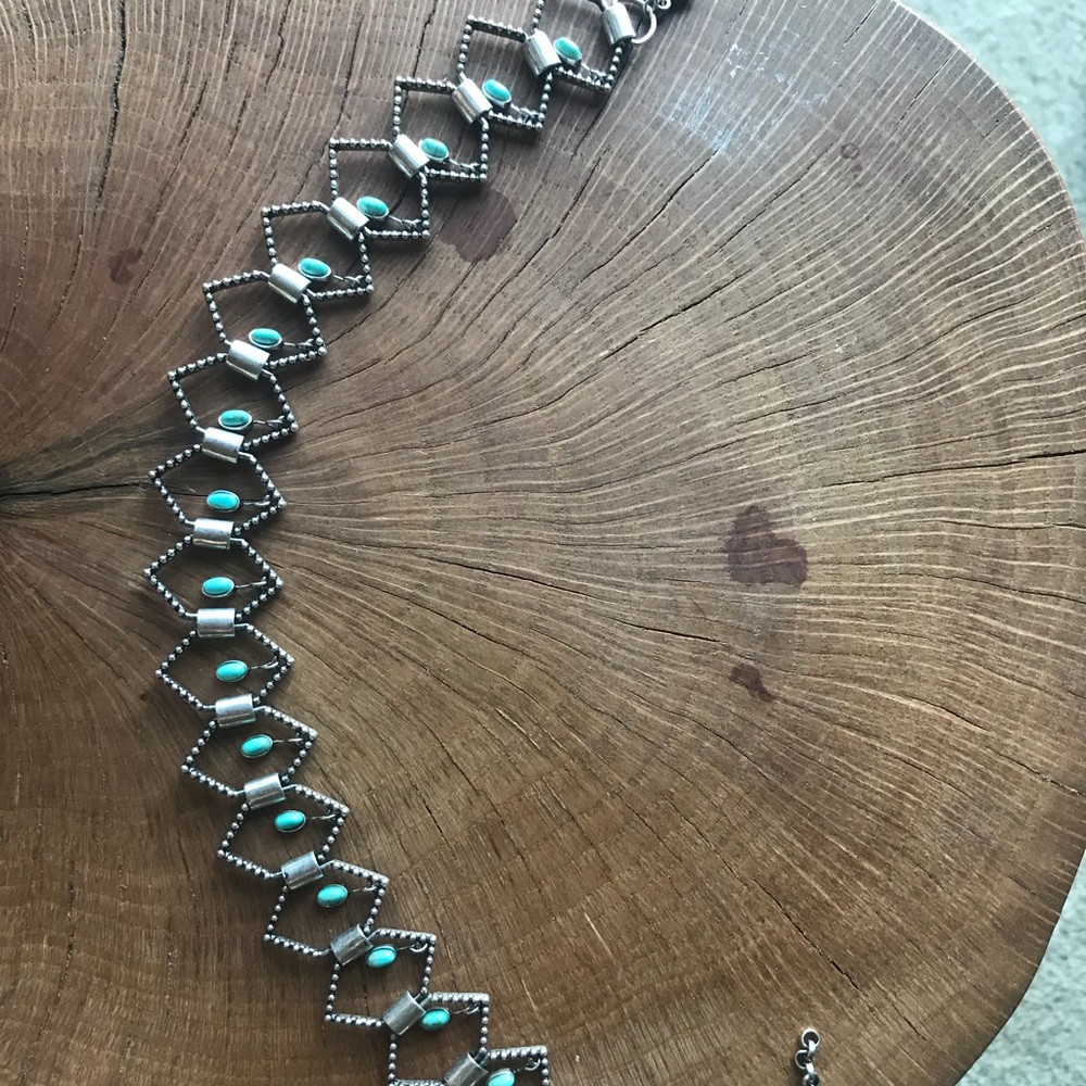 The2Bandits Ziggy Choker - Silver